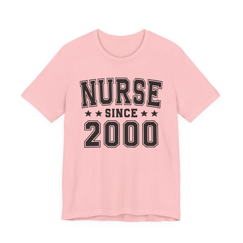 Nurse Since (Personalized Date) —  Bride/Married T-shirt, Wedding & Anniversary Gift