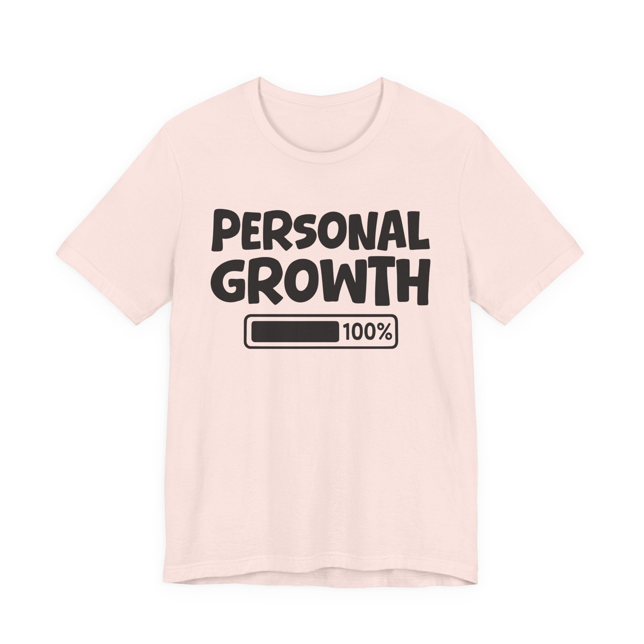 Personal Growth - T-Shirt – Bold Protest Graphic Tee with Raised Fist