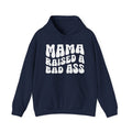 Mama Raised A Bad Ass Hoodie (solid print)