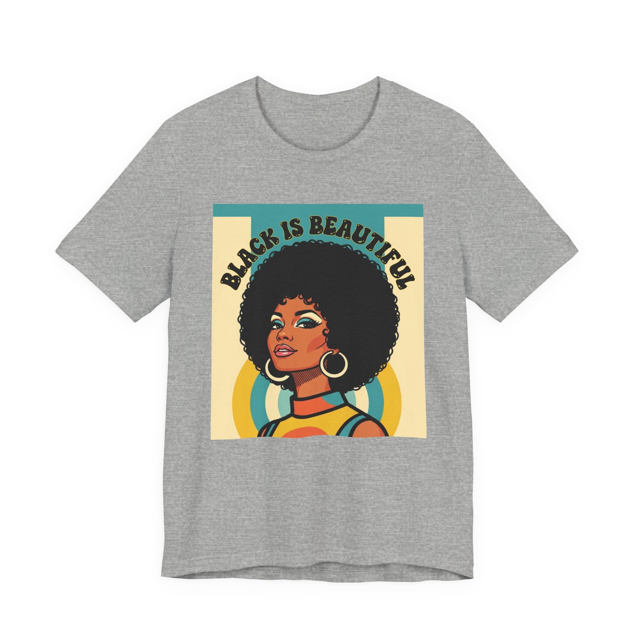 Black Is Beautiful- Black Pride Tee Shirt