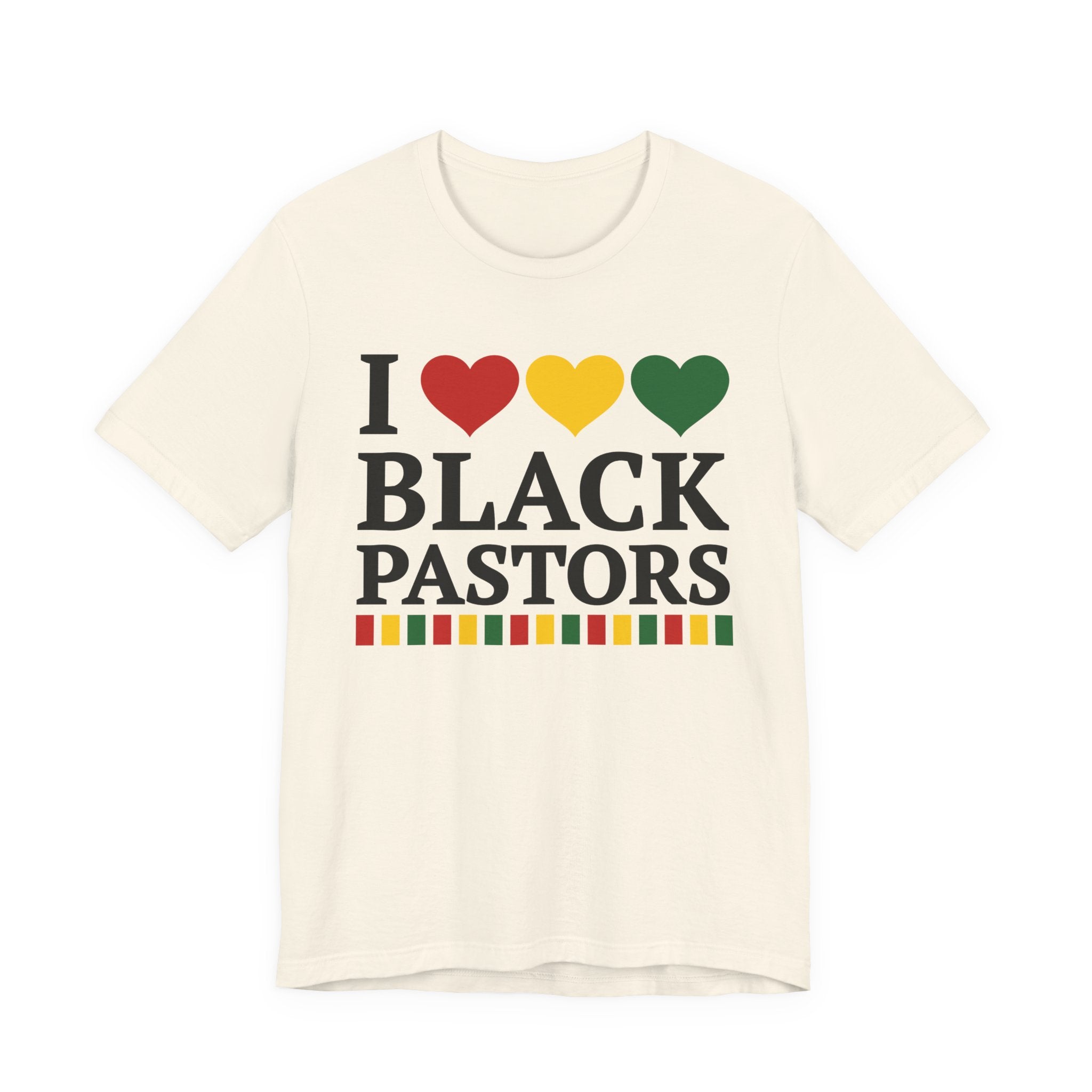 I Love Black Pastors — T-Shirt