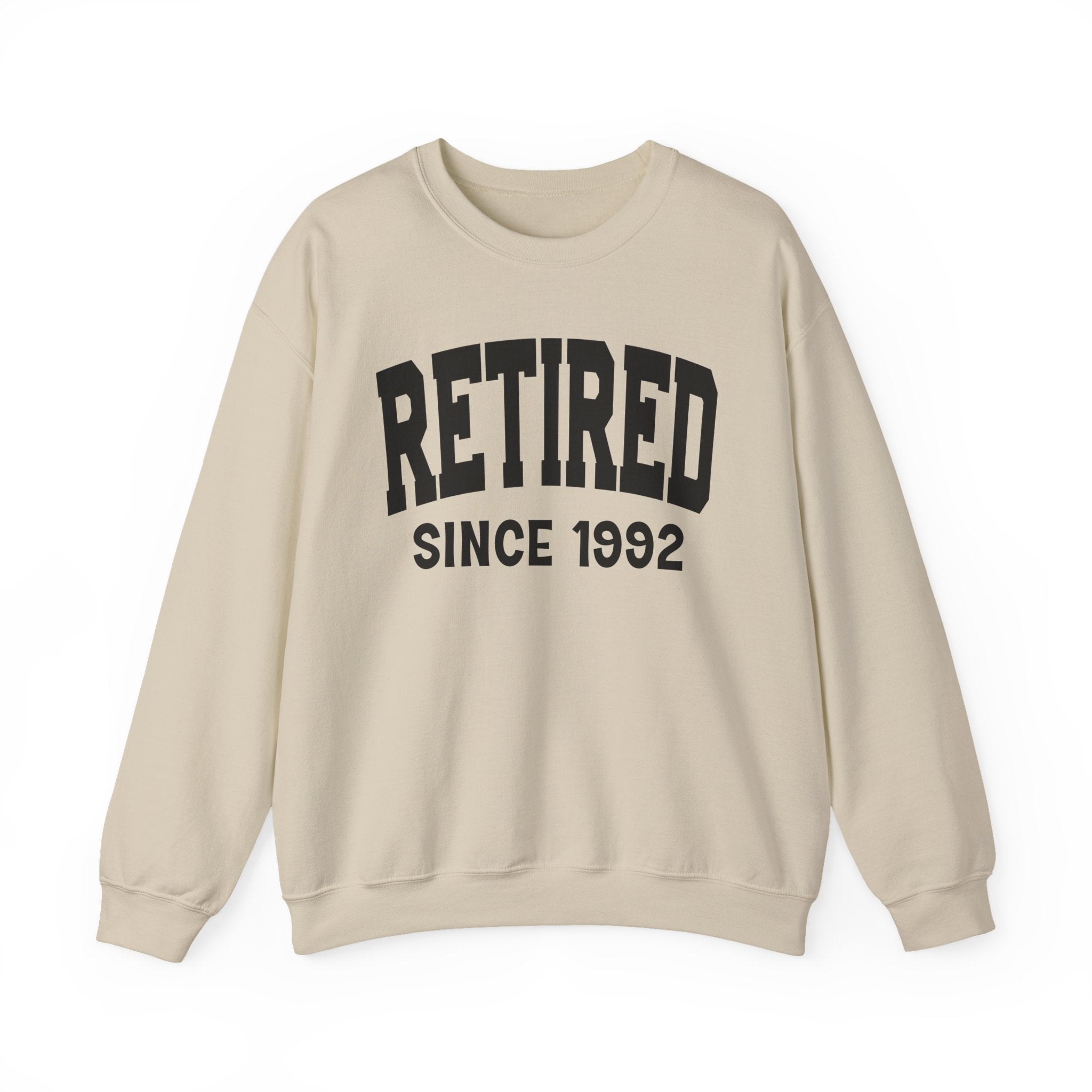 Retired Personalization Sweatshirt - Add Your Special "Since Date"