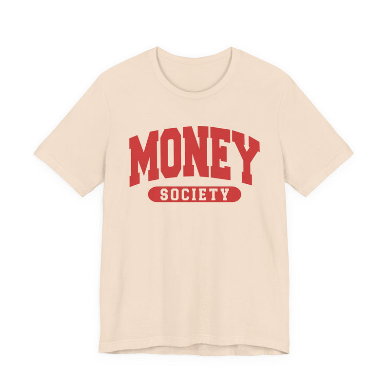 Money Society — Retro Collegiate T-Shirt