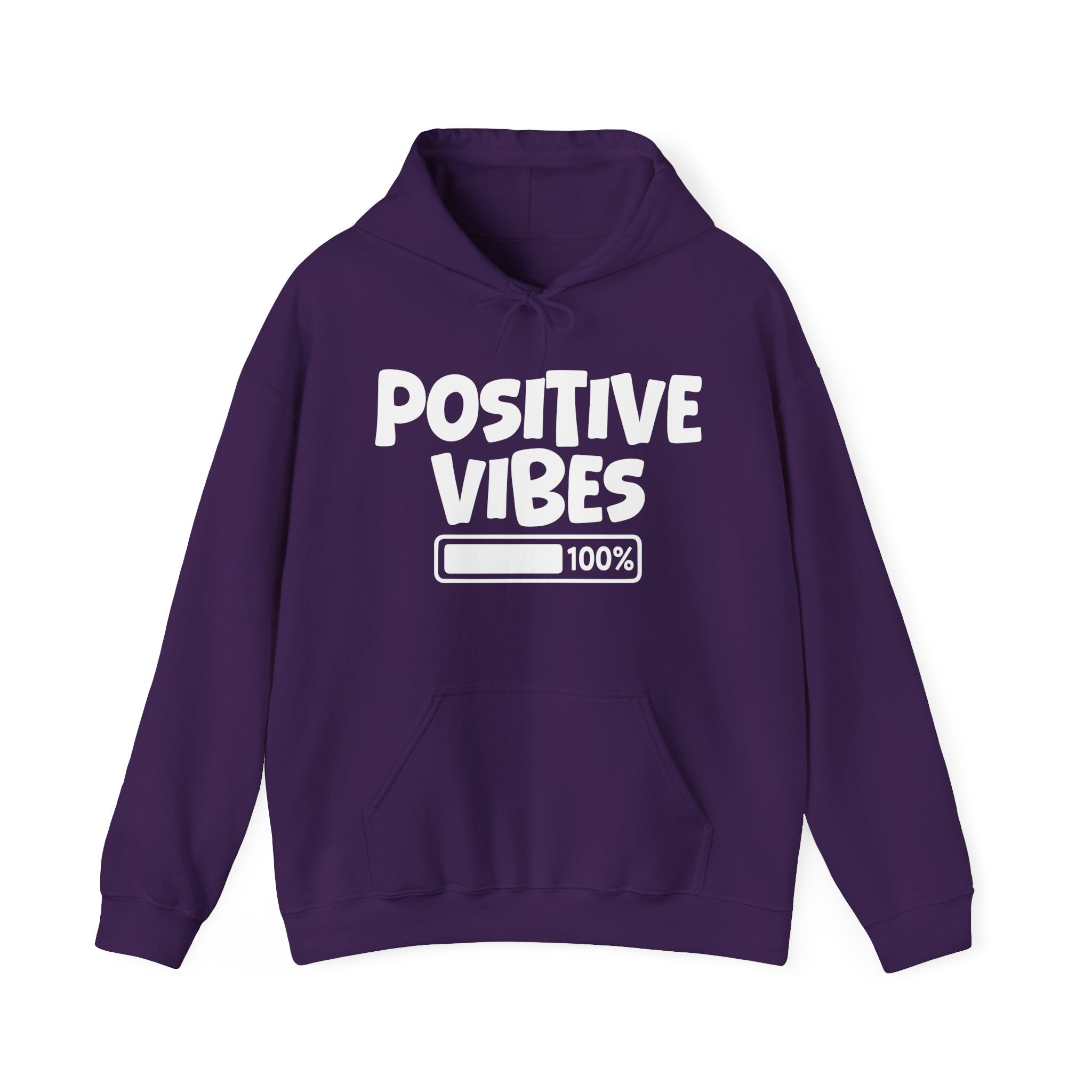 Positive Vibes - Hoodie – 100% Charged Sweatshirt