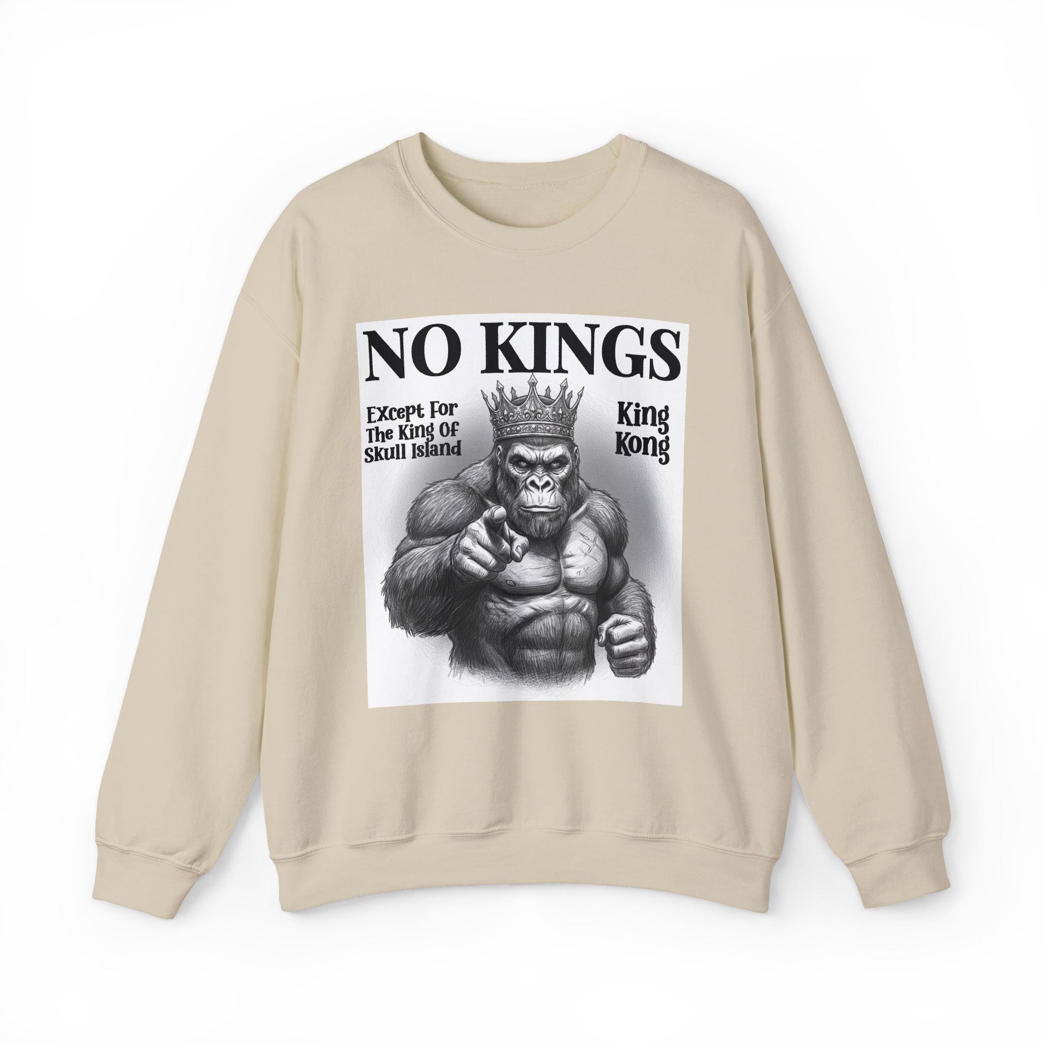 No Kings Except For The King Of Skull Island — Sweatshirt
