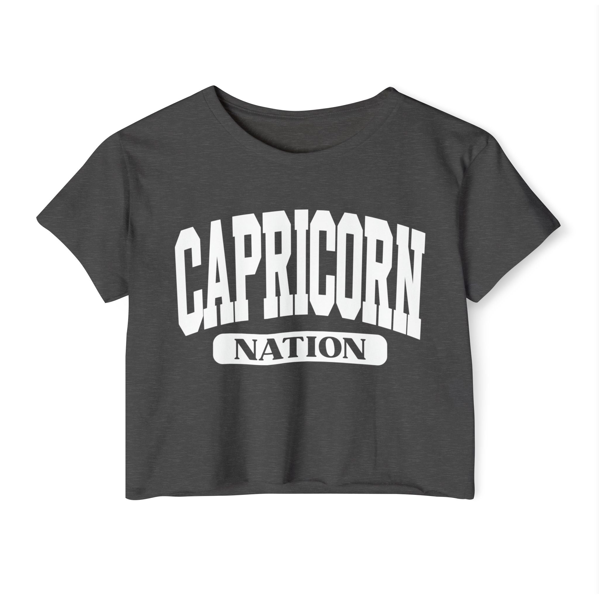 Capricorn Nation — Women’s Zodiac Festival Crop Top