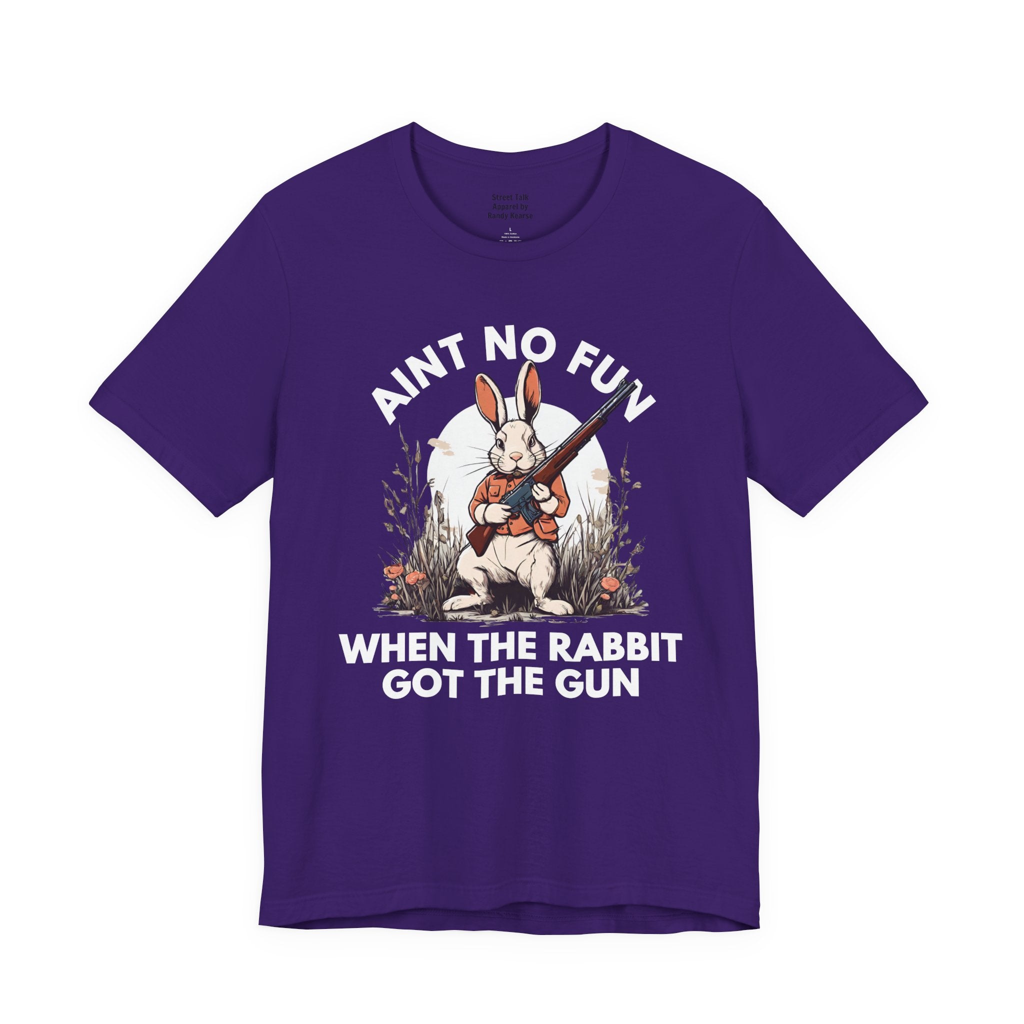 Ain't No Fun When The Rabbit Got The Gun — T-Shirt V2