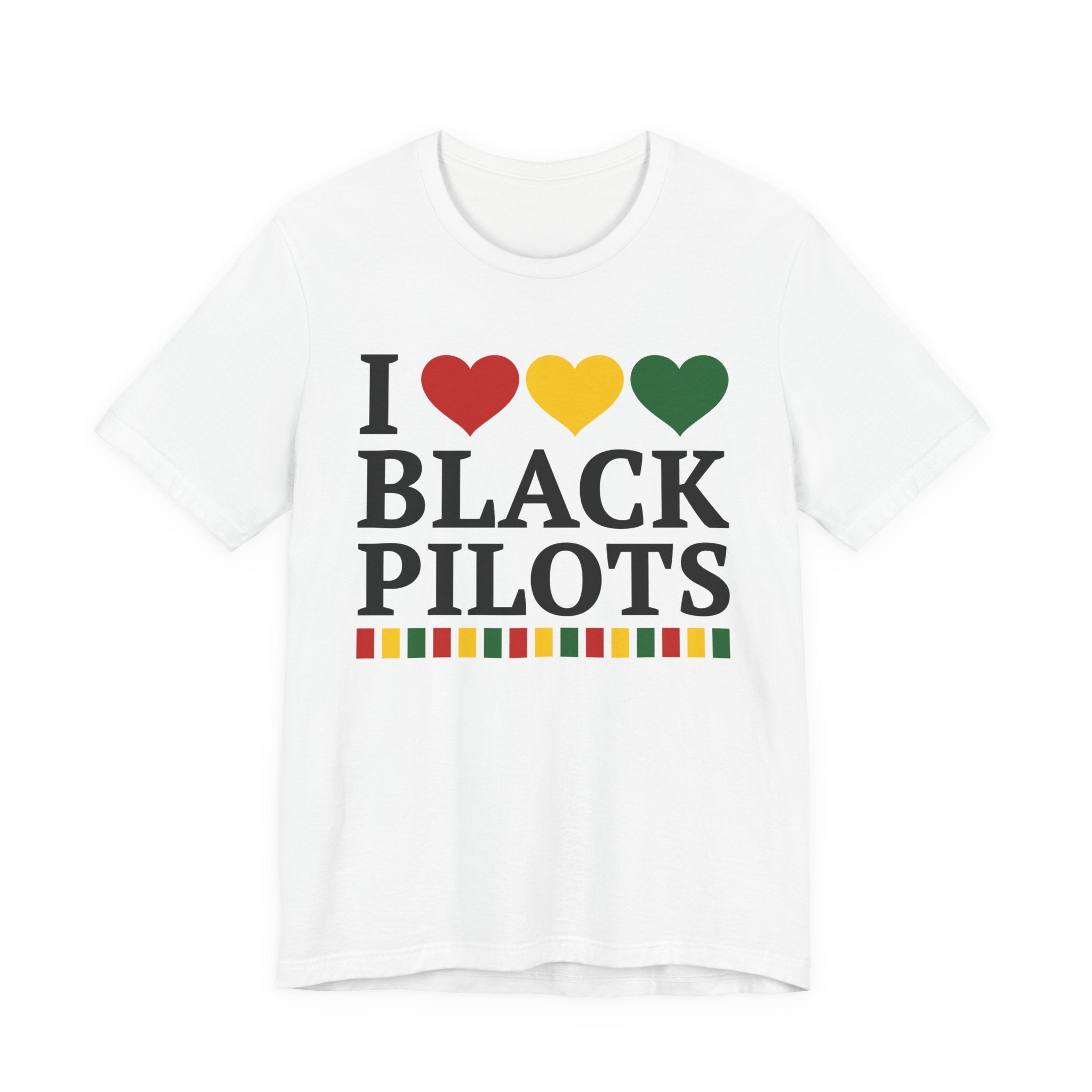 I Love Black Pilots — T-Shirt