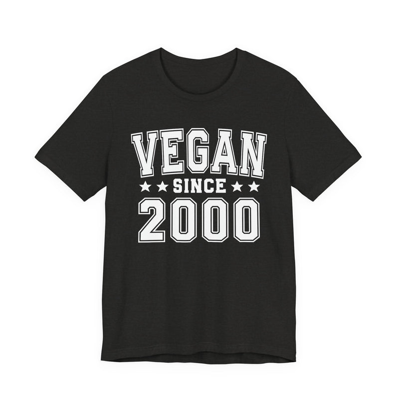 Vegan Since (Personalized Date) —  Bride/Married T-shirt, Wedding & Anniversary Gift