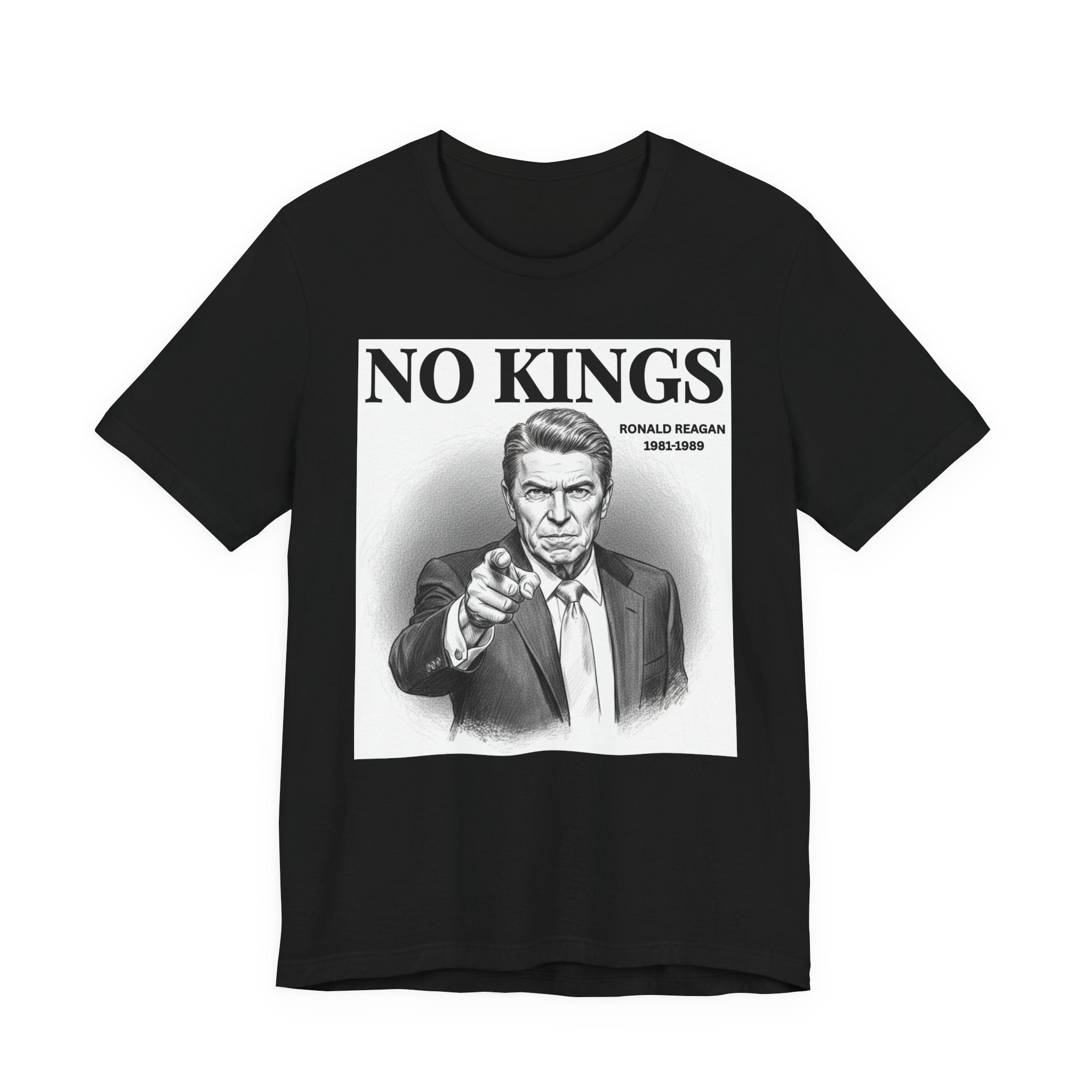 No Kings Ronald Reagan T-Shirt