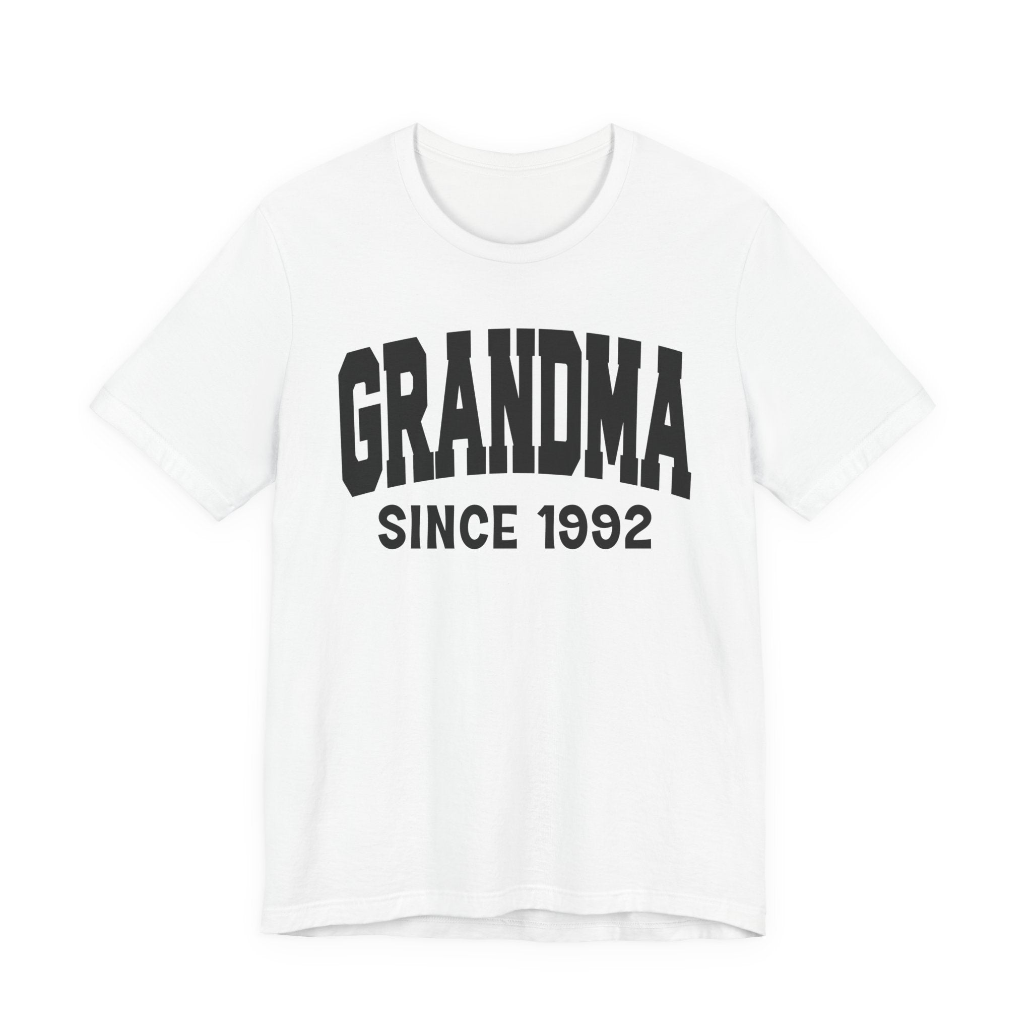 Grandma Personalization T-Shirt - Add Your Special "Since Date"