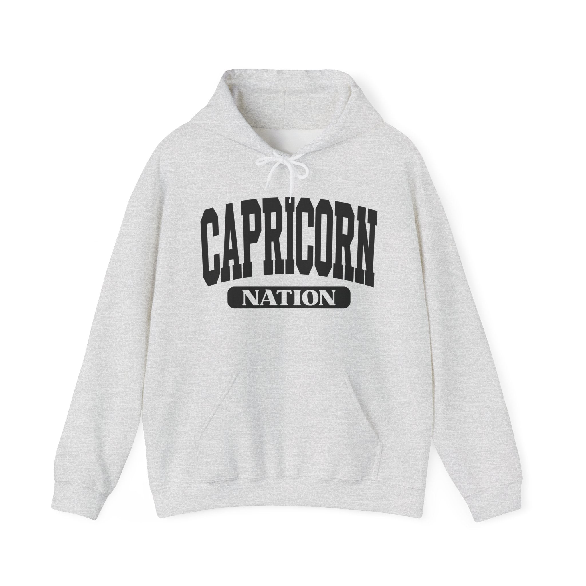 Capricorn Nation Hoodie — Zodiac Graphic Pullover for Gemini Fans