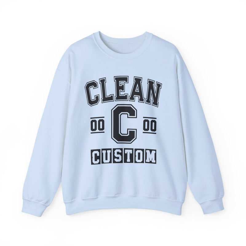 Custom Clean Varsity Sweatshirt — Customize Birthday Day/Month/Year — Customize Gemini Season/Nation