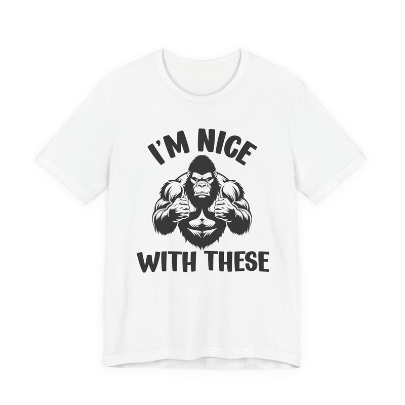 Copy of Copy of Copy of Copy of I Gets Busy With These — Funny Boxing MMA Fighter T-Shirt