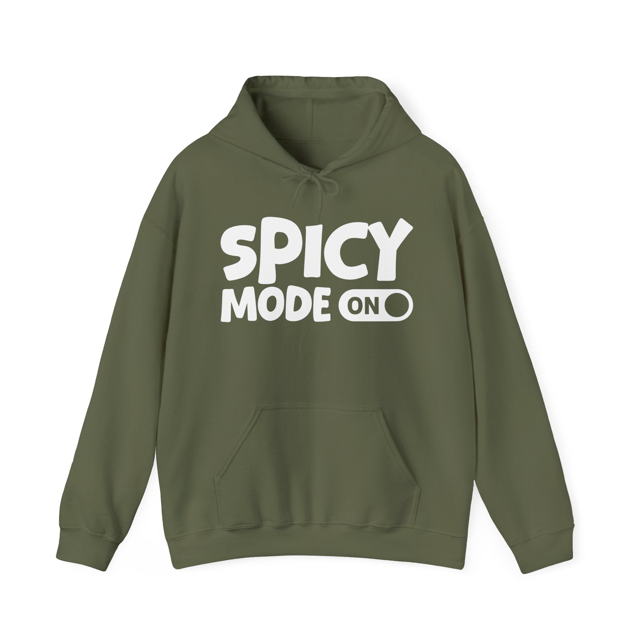 Spicy Mode On — Motivational Positive Graphic Hoodie
