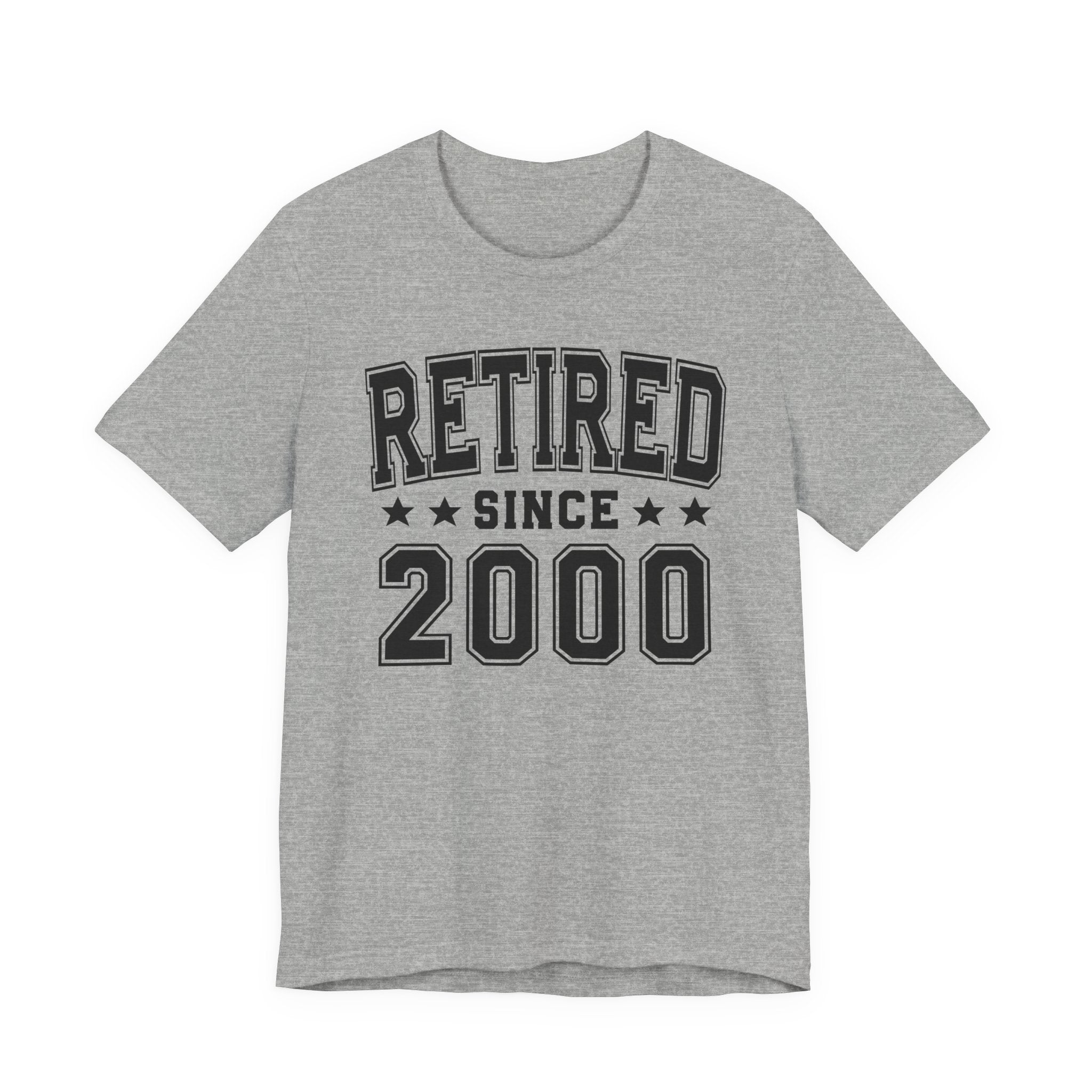 Retired Since (Personalized Date) —  Bride/Married T-shirt, Wedding & Anniversary Gift