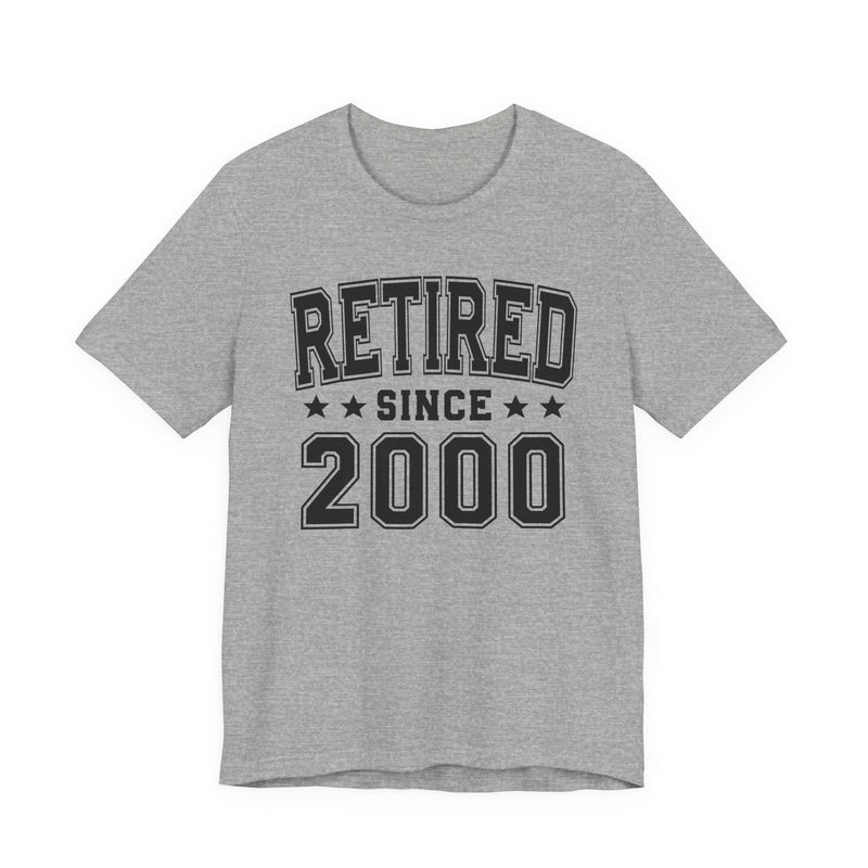 Retired Since (Personalized Date) —  Bride/Married T-shirt, Wedding & Anniversary Gift