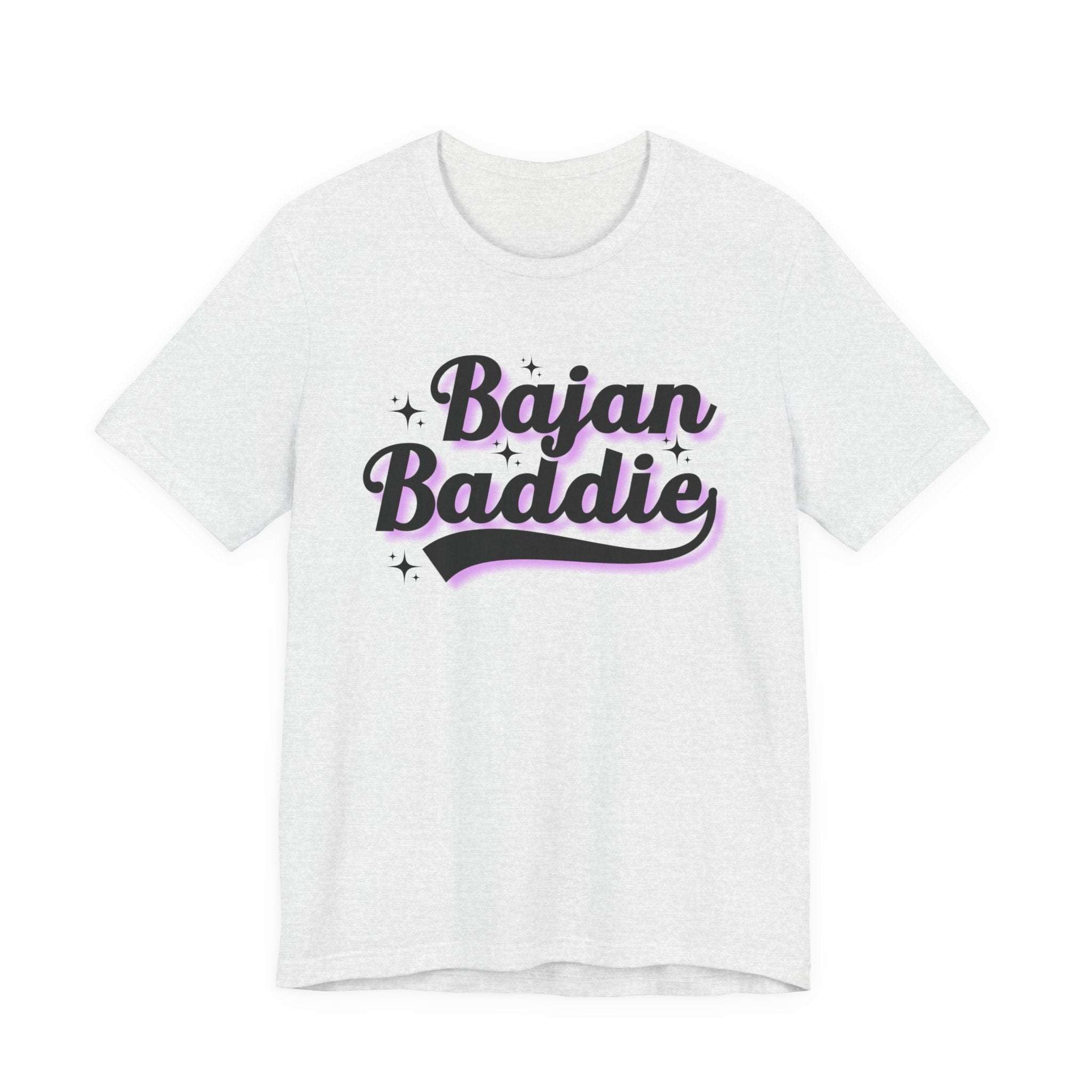 Bajan Baddie  - Pink Varsity Statement T-Shirt