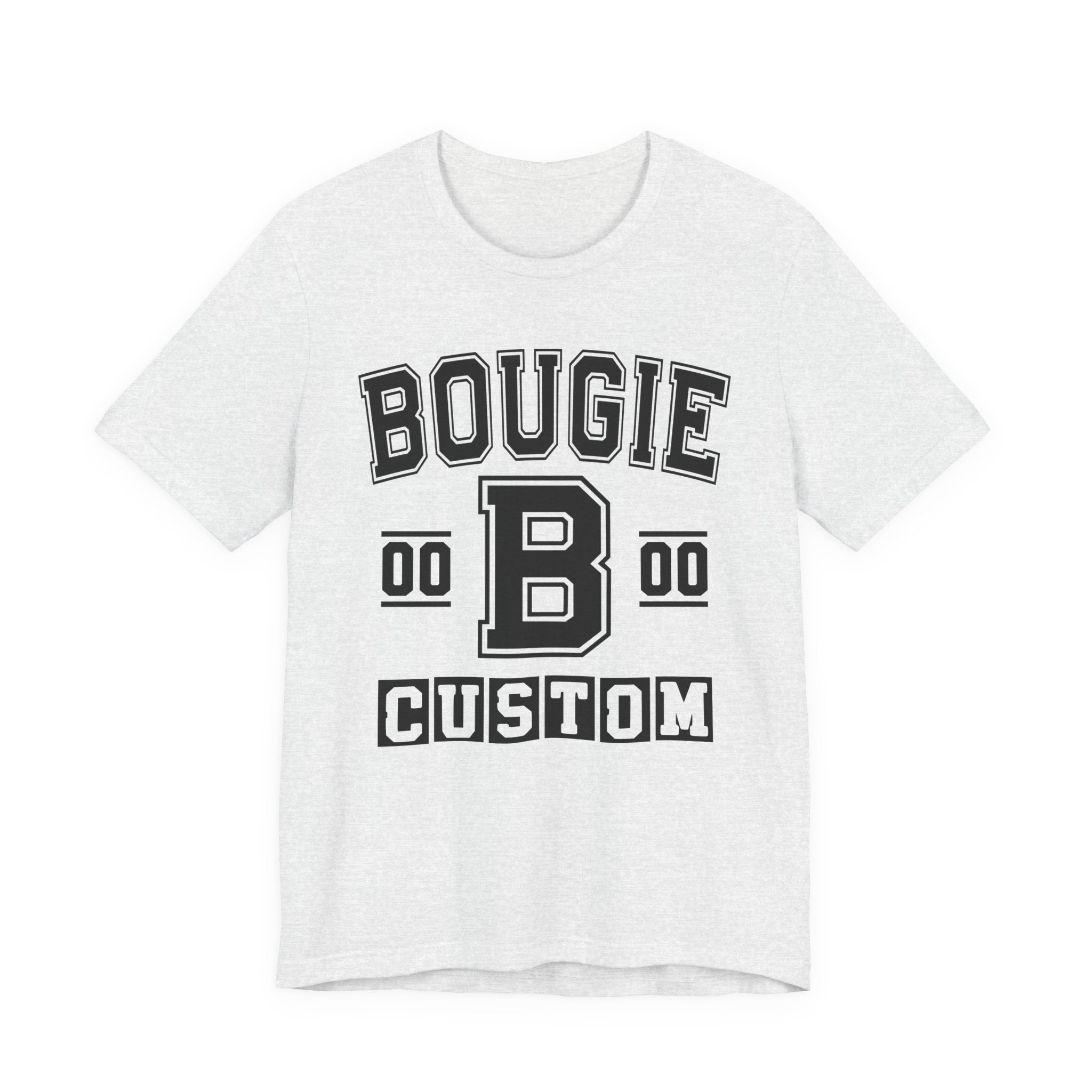 Custom Bougie Varsity Tee Shirt — Customize Birthday Day/Month/Year - Customize Season/nation/Society