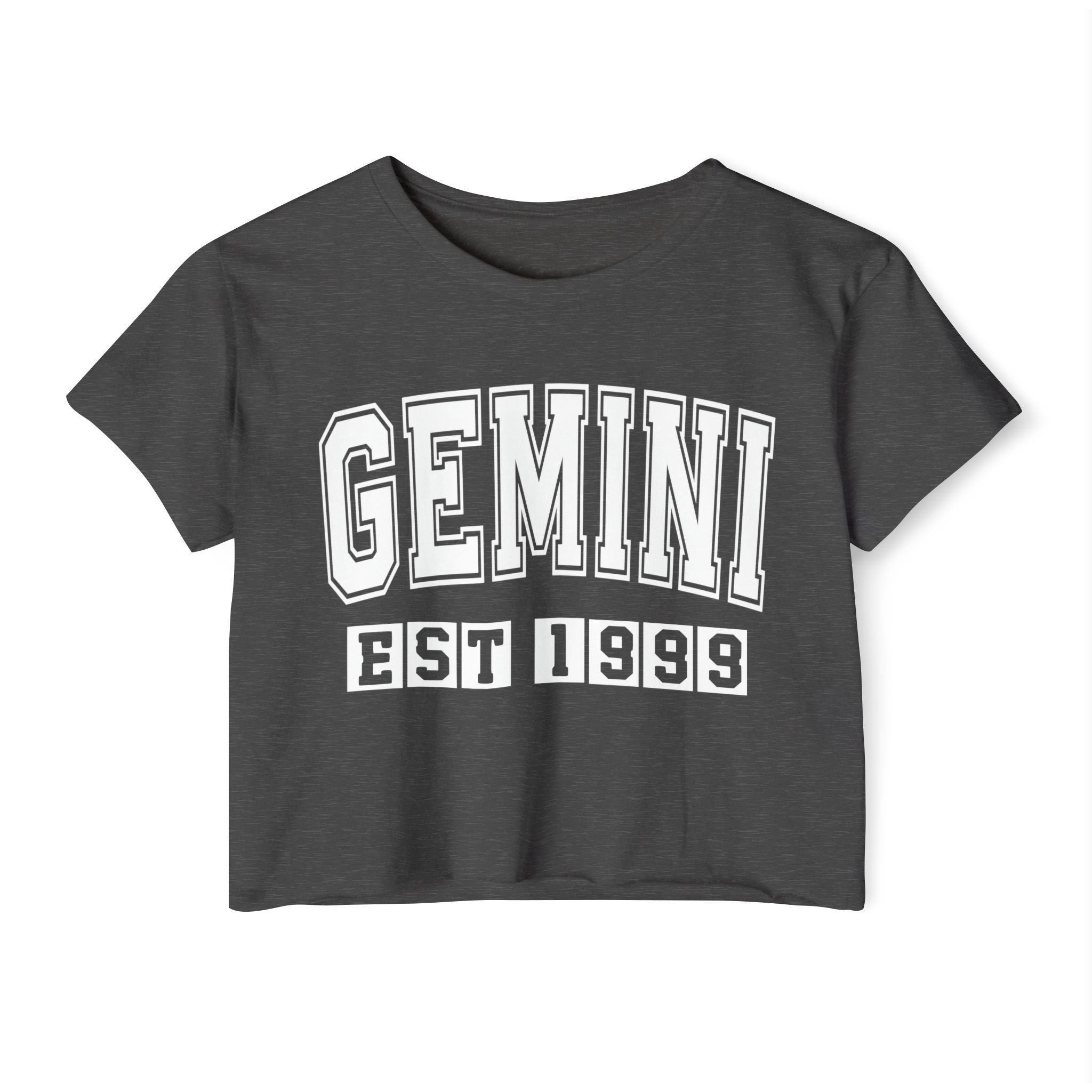 Gemini EST (YEAR) Personalization -  Crop Top