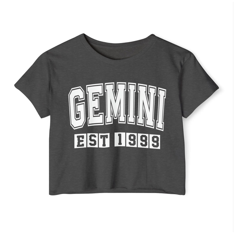 Gemini EST (YEAR) Personalization —  Crop Top