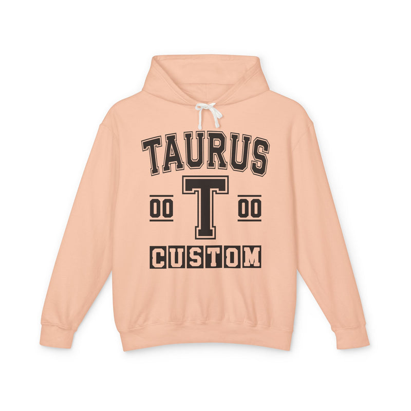 Custom Taurus Varsity Hoodie — Customize Birthday Day/Month/Year — Customize Gemini Season/Nation