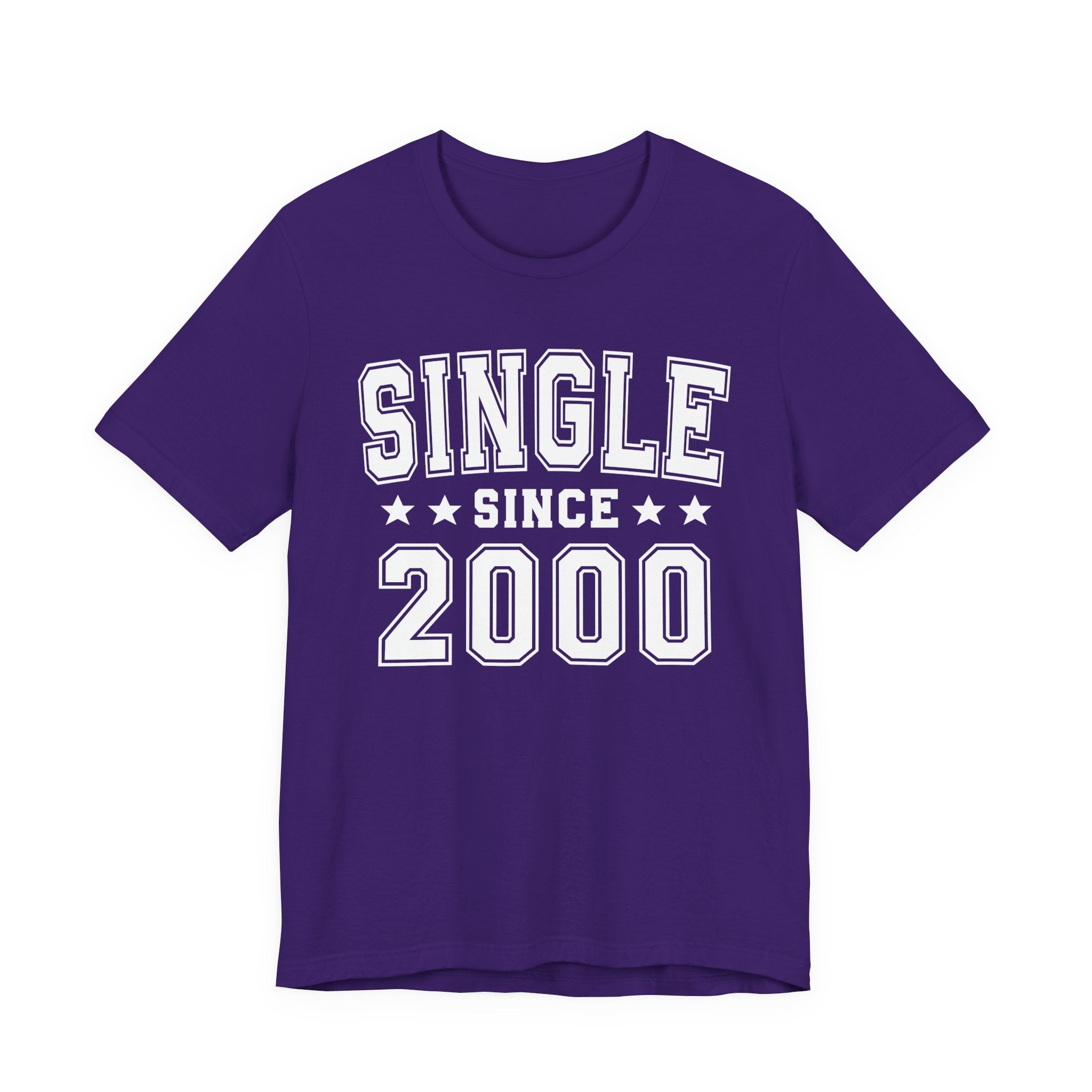 Single Since (Personalized Date) —  Funny Relationship Status T-shirt