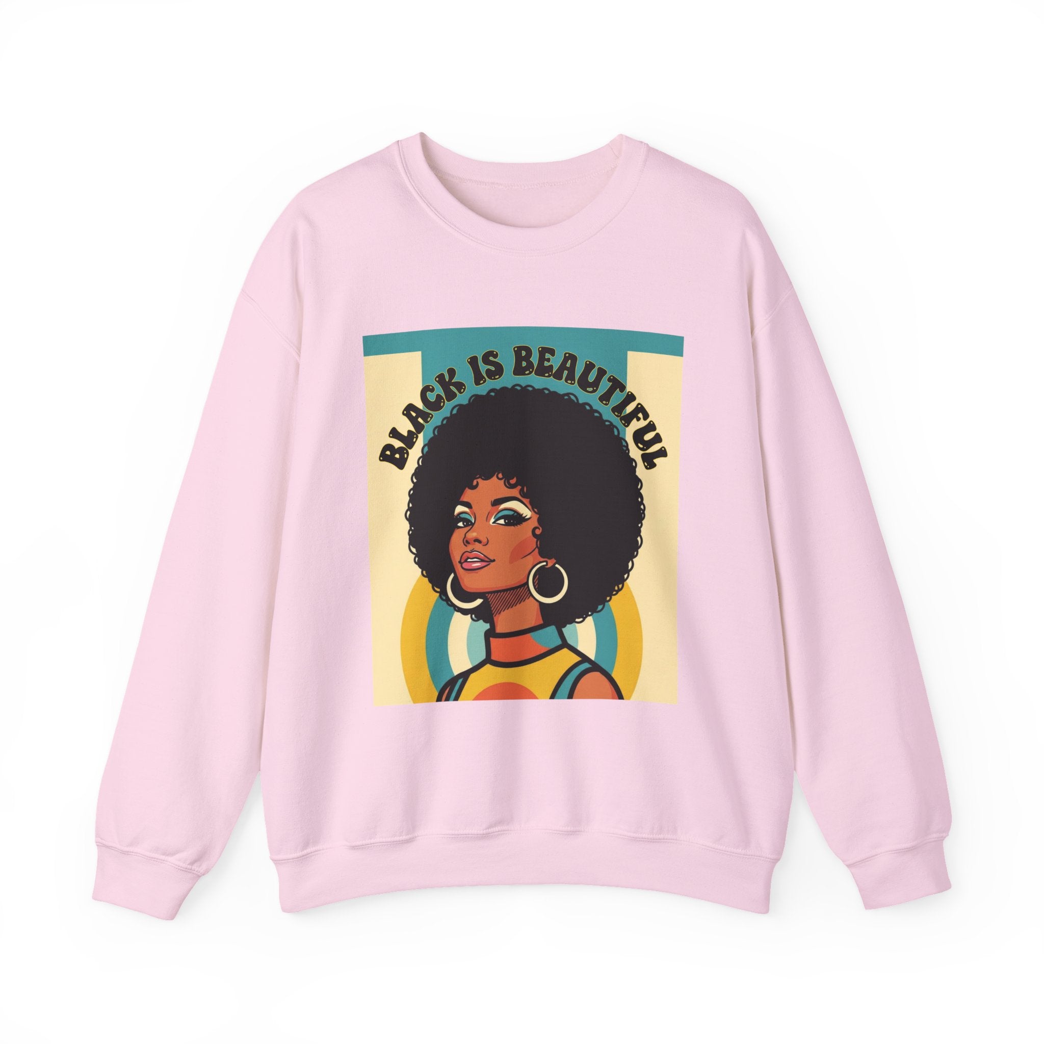 Black Is Beautiful — African American Pride Sweatshirt