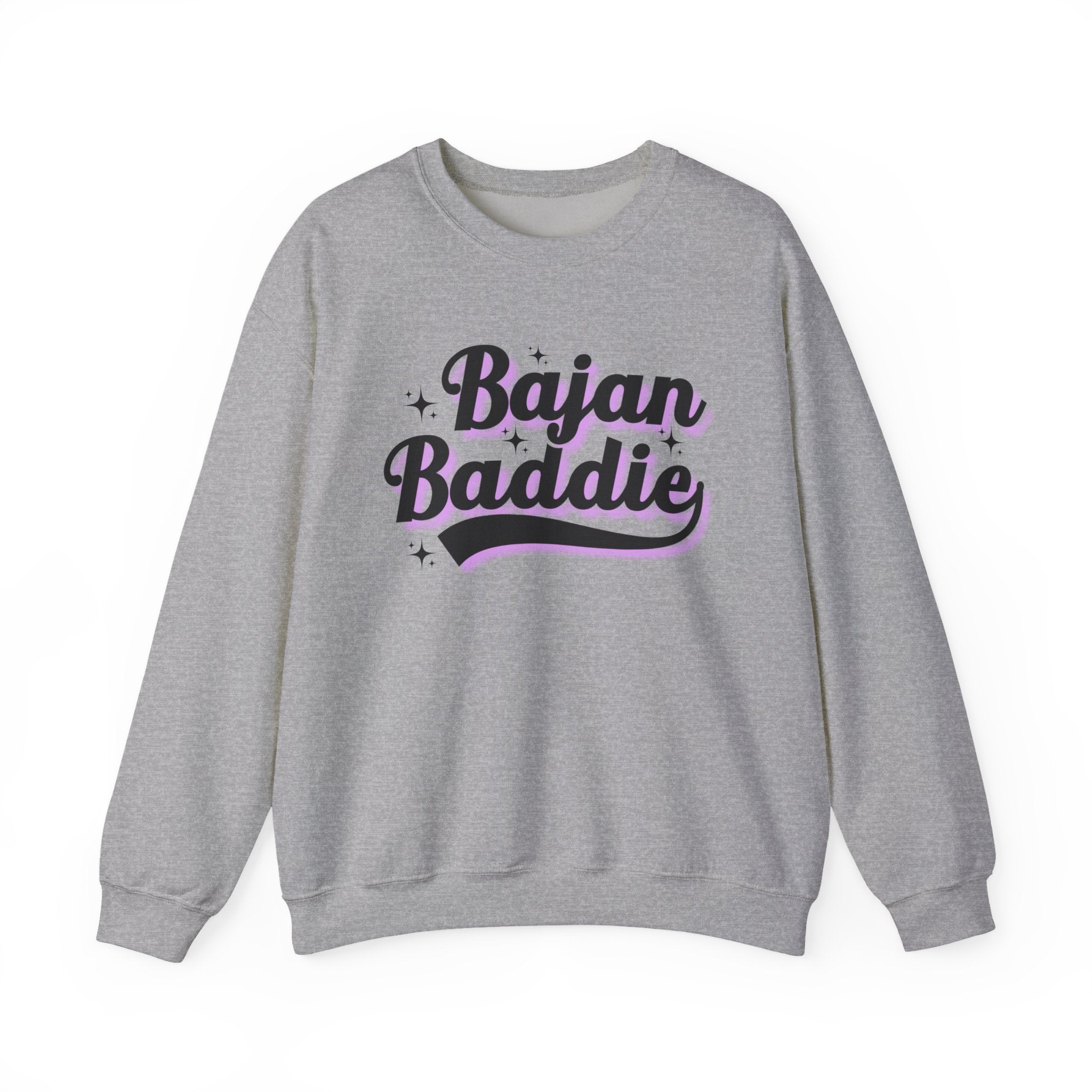 Bajan Baddie - Pink Varsity Sweatshirt