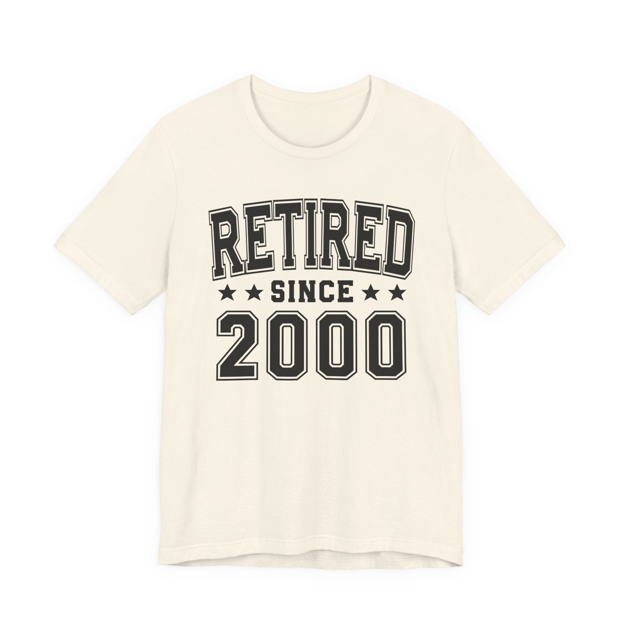 Retired Since (Personalized Date) —  Bride/Married T-shirt, Wedding & Anniversary Gift