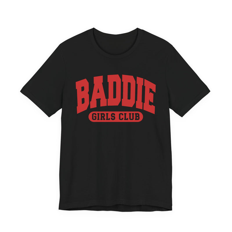 Baddie Girls Club — Retro Collegiate T-Shirt