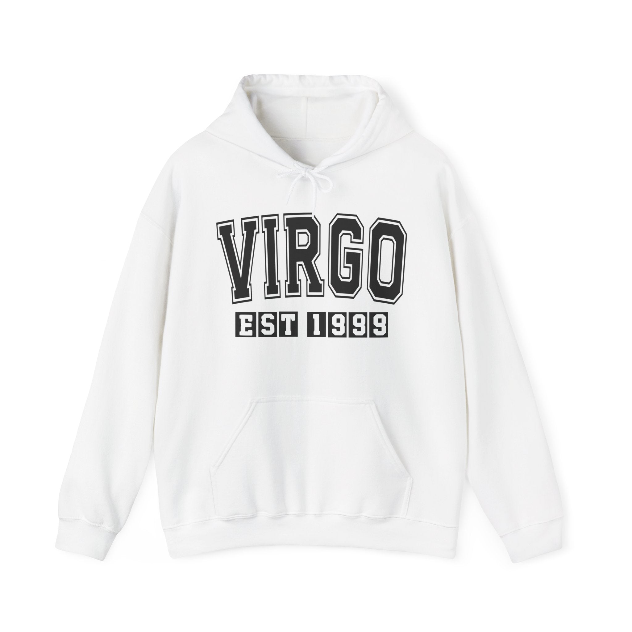 Virgo (EST YEAR) Personalization — Zodiac Birthday Year Hoodie