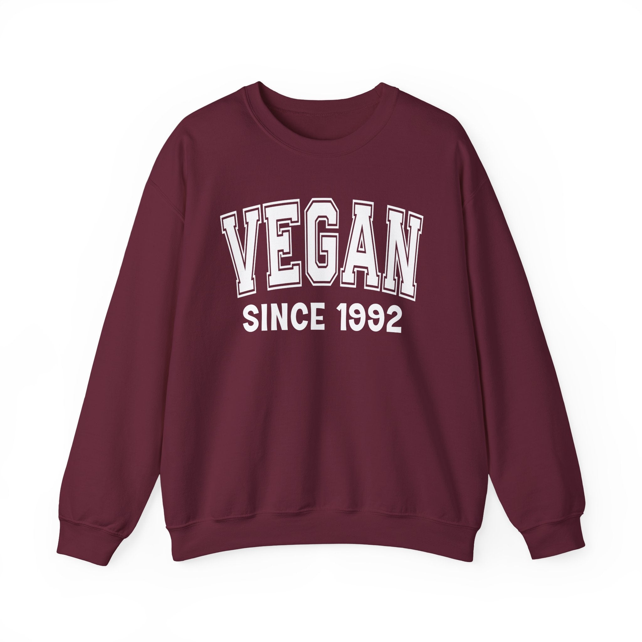 Vegan Personalization Sweatshirt - Add Your Special "Since Date"