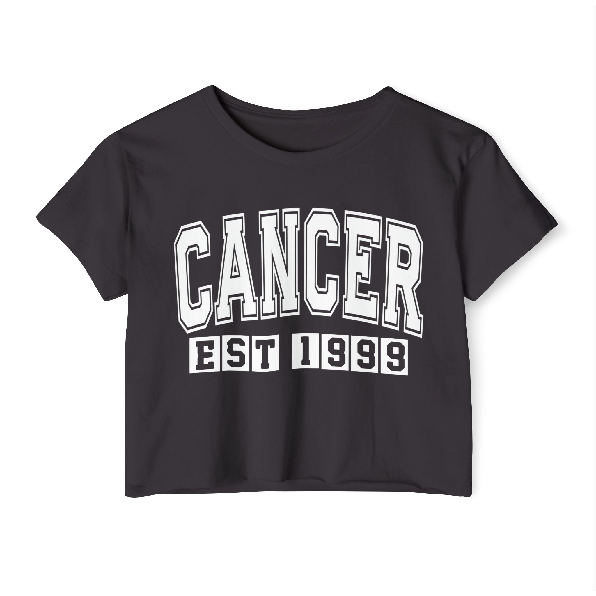 Cancer EST (YEAR) Personalization -  Crop Top