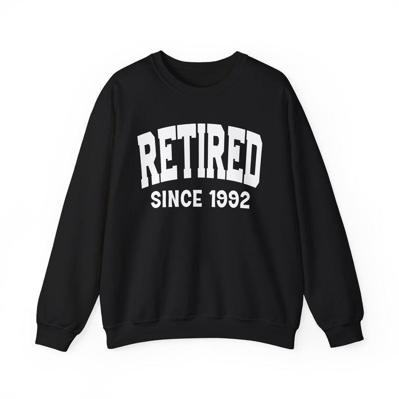 Retired Personalization Sweatshirt — Add Your Special "Since Date"