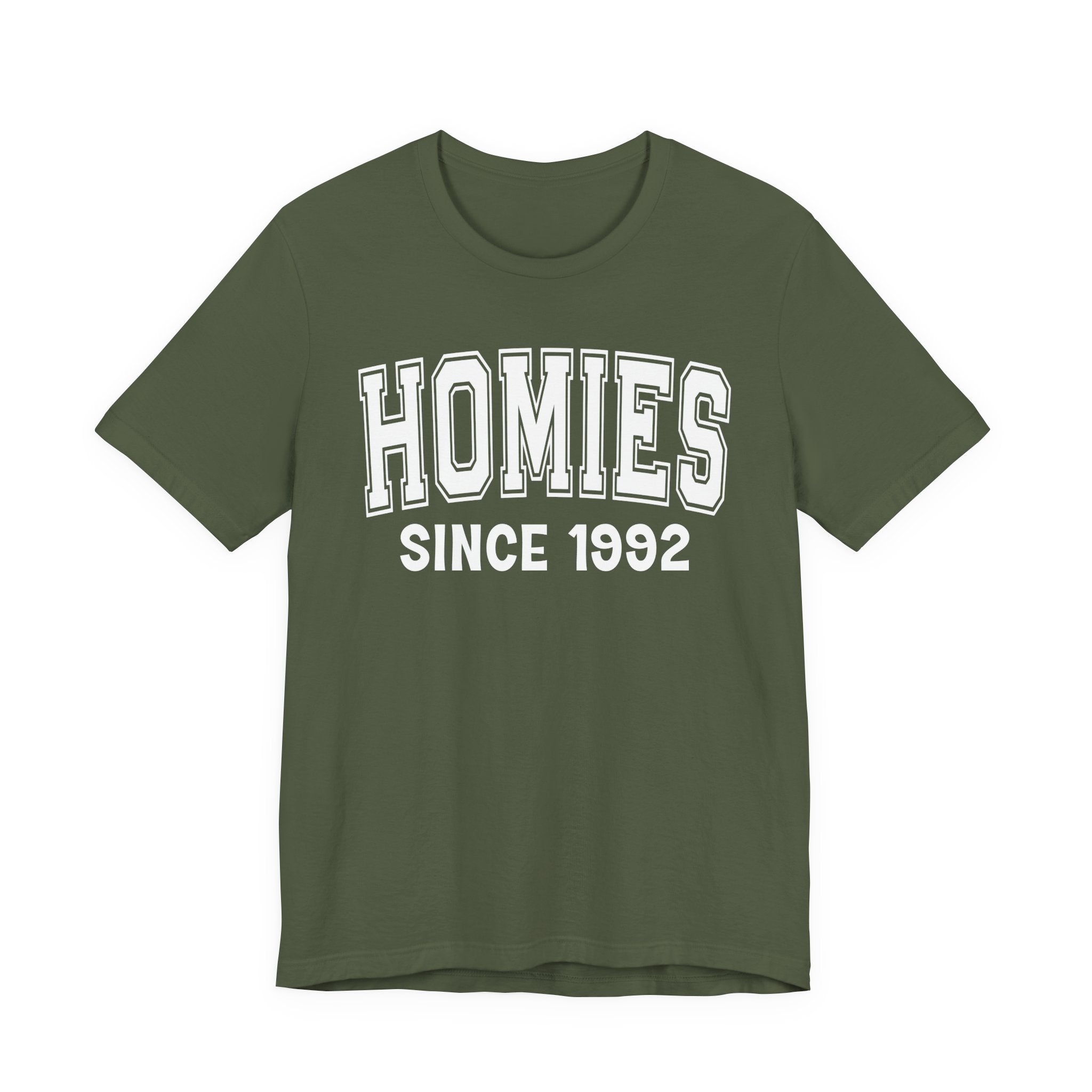 Homies Personalization T-Shirt - Add Your Special "Since Date"