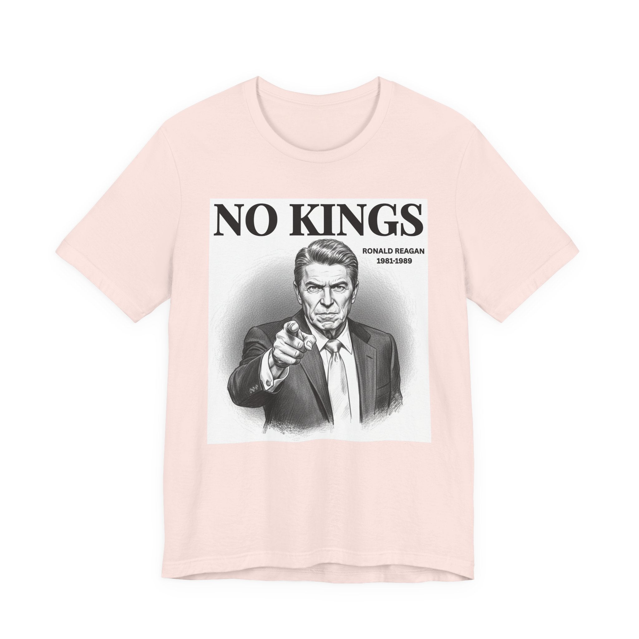 No Kings Ronald Reagan T-Shirt