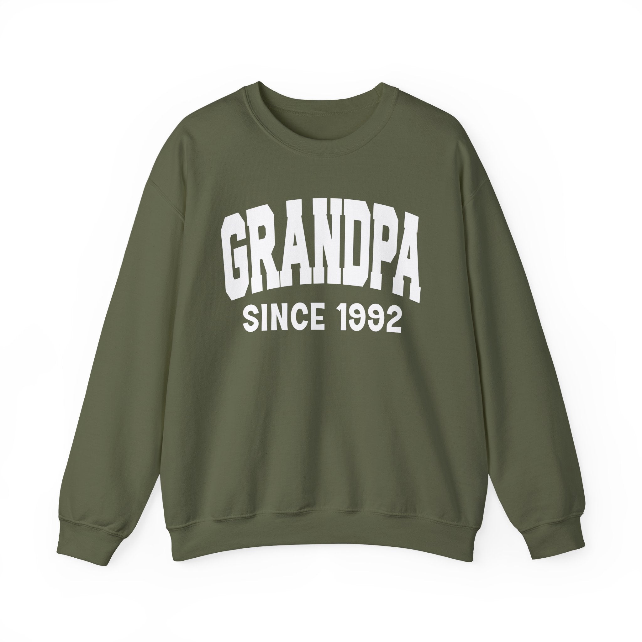 Grandpa Personalization Sweatshirt - Add Your Special "Since Date"