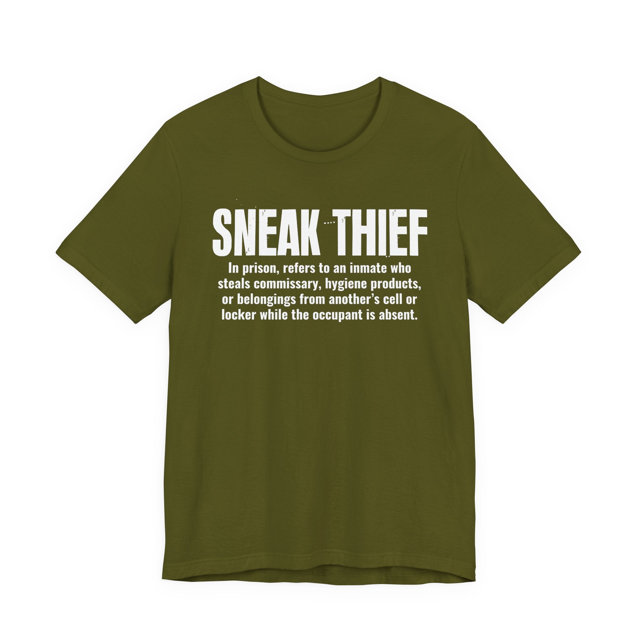 Sneak Thief — Prison Slang Definition T-Shirt