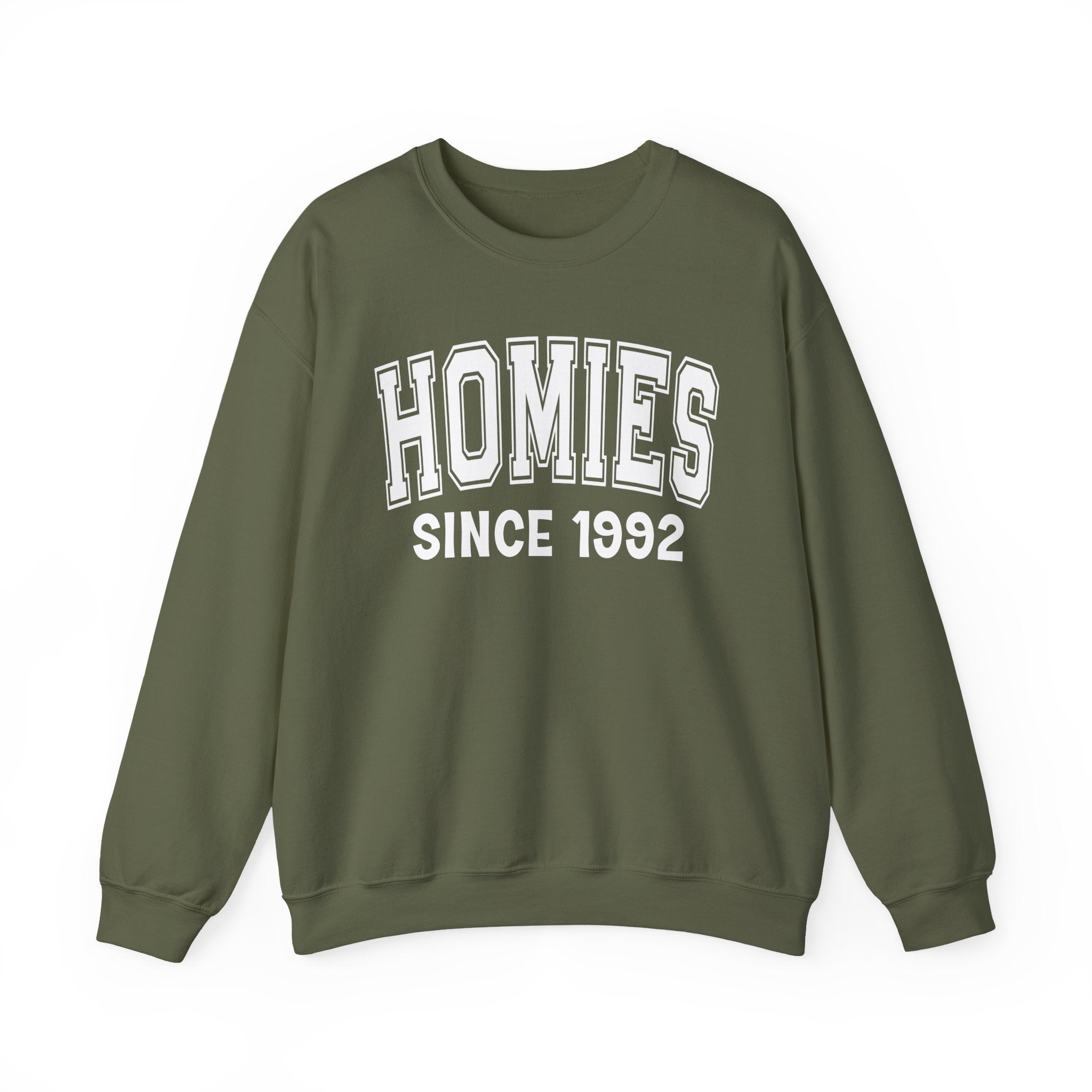 Homies Personalization Sweatshirt - Add Your Special "Since Date"