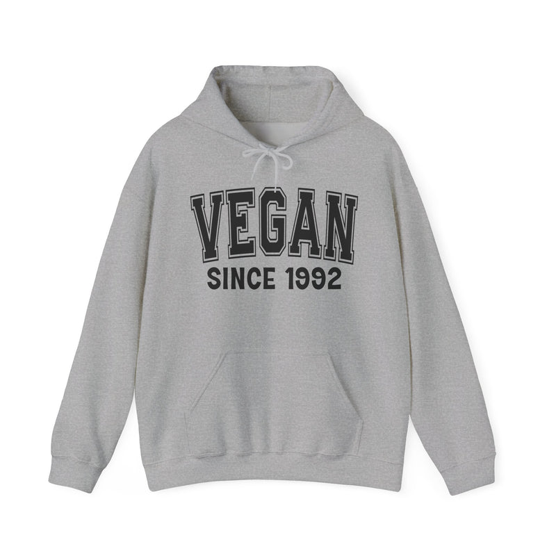 Vegan Personalization Hoodie — Add Your Special "Since Date"