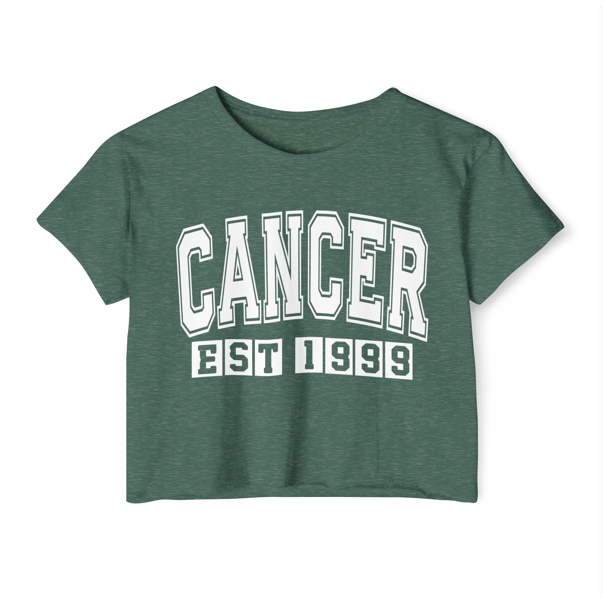 Cancer EST (YEAR) Personalization -  Crop Top