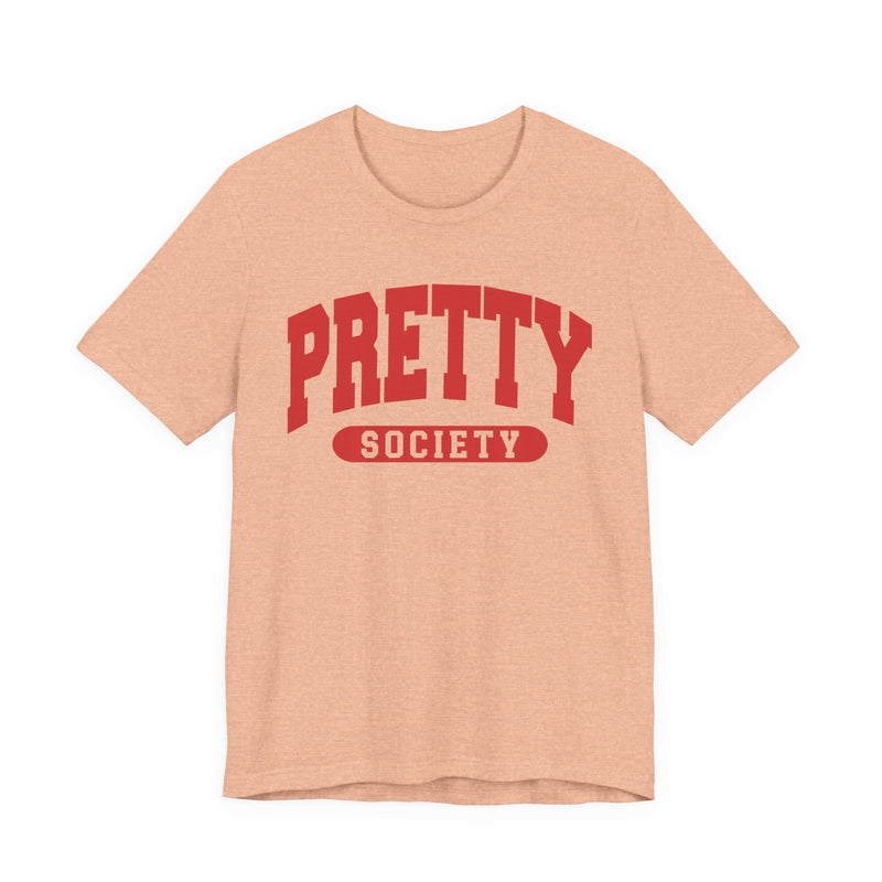 Pretty Society — Retro Collegiate T-Shirt