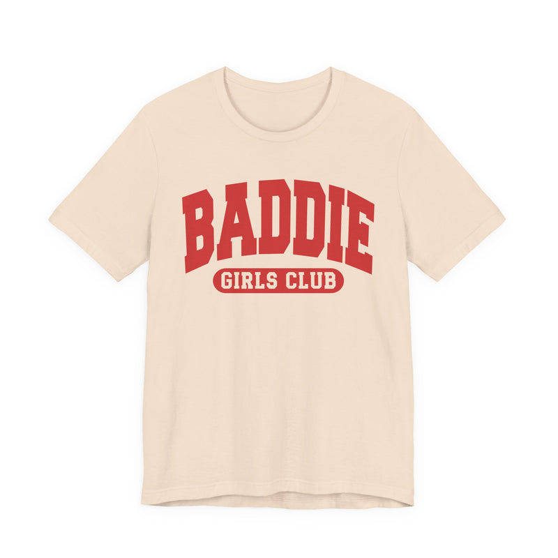 Baddie Girls Club — Retro Collegiate T-Shirt